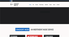 Desktop Screenshot of congruentmusic.com
