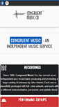 Mobile Screenshot of congruentmusic.com